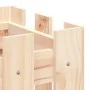 Planter with solid pine wood fence design 60x30x30 cm by vidaXL, Pots and planters - Ref: Foro24-832467, Price: 20,50 €, Disc...