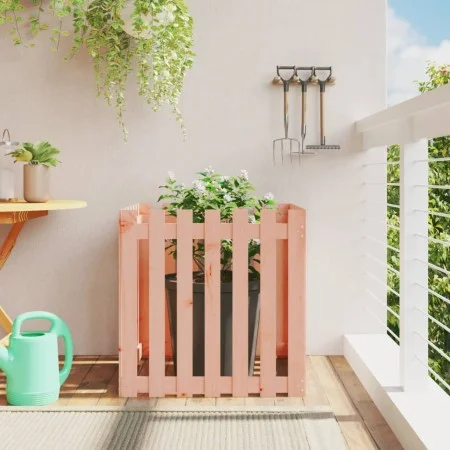 Planter with solid Douglas wood fence design 70x70x70 cm by vidaXL, Pots and planters - Ref: Foro24-832465, Price: 41,75 €, D...