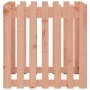 Planter with solid Douglas wood fence design 70x70x70 cm by vidaXL, Pots and planters - Ref: Foro24-832465, Price: 41,75 €, D...