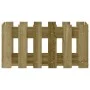 Jardinera diseño de valla madera de pino impregnada 60x30x30 cm by vidaXL, Pots and planters - Ref: Foro24-832471, Price: 21,...