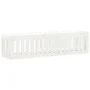 Raised garden bed with white pine wood fence 200x50x50cm by vidaXL, Pots and planters - Ref: Foro24-832508, Price: 64,61 €, D...