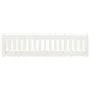Hochbeet mit Zirbenholzzaun weiß 200x50x50cm von vidaXL, Töpfe und Pflanzgefäße - Ref: Foro24-832508, Preis: 64,64 €, Rabatt: %