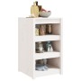 Massives Kiefernholz Outdoor-Küchenmöbel weiß 55x55x92 cm von vidaXL, Küchenschränke - Ref: Foro24-832342, Preis: 109,71 €, R...