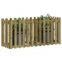 Erhöhter Gartenzaun imprägniertes Kiefernholz 150x50x70cm von vidaXL, Töpfe und Pflanzgefäße - Ref: Foro24-832501, Preis: 57,...