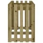 Raised garden bed made of impregnated pine wood fence 150x50x70cm by vidaXL, Pots and planters - Ref: Foro24-832501, Price: 5...