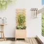 Planter with solid pine wood shelf 39x39.5x114 cm by vidaXL, Pots and planters - Ref: Foro24-832517, Price: 39,19 €, Discount: %