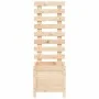 Planter with solid pine wood shelf 39x39.5x114 cm by vidaXL, Pots and planters - Ref: Foro24-832517, Price: 38,79 €, Discount: %