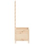 Planter with solid pine wood shelf 39x39.5x114 cm by vidaXL, Pots and planters - Ref: Foro24-832517, Price: 39,19 €, Discount: %
