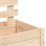 Planter with solid pine wood shelf 39x39.5x114 cm by vidaXL, Pots and planters - Ref: Foro24-832517, Price: 38,79 €, Discount: %
