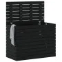 Cesto para la ropa sucia madera maciza pino negro 88,5x44x66 cm de vidaXL, Cestas para ropa - Ref: Foro24-833331, Precio: 161...