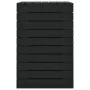 Cesto para la ropa sucia madera maciza pino negro 88,5x44x66 cm de vidaXL, Cestas para ropa - Ref: Foro24-833331, Precio: 161...