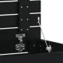 Laundry basket made of solid black pine wood 88.5x44x66 cm by vidaXL, Laundry baskets - Ref: Foro24-833331, Price: 164,06 €, ...
