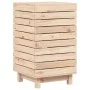 Wäschekorb aus massivem Zirbenholz 44x44x76 cm von vidaXL, Wäschekörbe - Ref: Foro24-832321, Preis: 66,61 €, Rabatt: %