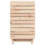 Laundry basket made of solid pine wood 44x44x76 cm by vidaXL, Laundry baskets - Ref: Foro24-832321, Price: 67,23 €, Discount: %