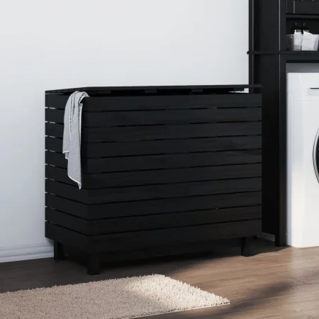 Wäschekorb aus massivem Zirbenholz 88,5x44x76 cm von vidaXL, Wäschekörbe - Ref: Foro24-833333, Preis: 169,46 €, Rabatt: %