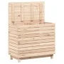 Solid pine wood laundry hamper 88.5x44x76 cm by vidaXL, Laundry baskets - Ref: Foro24-832323, Price: 104,25 €, Discount: %