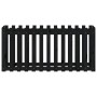 Arriate elevado jardín con valla madera pino negro 150x50x70cm by vidaXL, Pots and planters - Ref: Foro24-832499, Price: 64,0...
