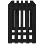 Arriate elevado jardín con valla madera pino negro 150x50x70cm by vidaXL, Pots and planters - Ref: Foro24-832499, Price: 64,0...