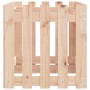 Raised garden bed with solid pine wood fence 150x50x50cm by vidaXL, Pots and planters - Ref: Foro24-832492, Price: 46,21 €, D...