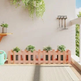 Douglasie Massivholz erhöhter Gartenzaun 150x30x30 cm von vidaXL, Töpfe und Pflanzgefäße - Ref: Foro24-832490, Preis: 35,54 €...