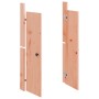 Douglasie Massivholz Außentüren für Küche 50x9x82cm von vidaXL, Schranktüren - Ref: Foro24-832363, Preis: 30,33 €, Rabatt: %