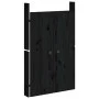 Puertas para cocina exterior madera maciza pino negro 50x9x82cm de vidaXL, Puertas de armarios - Ref: Foro24-832361, Precio: ...