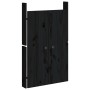 Türen für die Außenküche massives Kiefernholz schwarz 50x9x82cm von vidaXL, Schranktüren - Ref: Foro24-832361, Preis: 36,26 €...