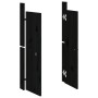 Türen für die Außenküche massives Kiefernholz schwarz 50x9x82cm von vidaXL, Schranktüren - Ref: Foro24-832361, Preis: 36,26 €...