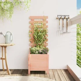 Planter with solid Douglas wood shelf 39x39.5x114 cm by vidaXL, Pots and planters - Ref: Foro24-832520, Price: 51,29 €, Disco...