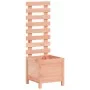 Planter with solid Douglas wood shelf 39x39.5x114 cm by vidaXL, Pots and planters - Ref: Foro24-832520, Price: 51,29 €, Disco...