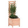 Planter with solid Douglas wood shelf 39x39.5x114 cm by vidaXL, Pots and planters - Ref: Foro24-832520, Price: 51,98 €, Disco...