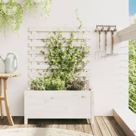 Planter shelf made of solid white pine wood 79x39.5x114 cm by vidaXL, Pots and planters - Ref: Foro24-832522, Price: 95,72 €,...
