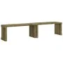 Ausziehbare Gartenbank imprägniertes Kiefernholz 212,5x40,5x45 cm von vidaXL, Gartenbänke - Ref: Foro24-832529, Preis: 109,36...