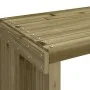 Ausziehbare Gartenbank imprägniertes Kiefernholz 212,5x40,5x45 cm von vidaXL, Gartenbänke - Ref: Foro24-832529, Preis: 109,36...