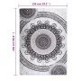 Multicolor washable non-slip rug 150x230 cm by vidaXL, Rugs - Ref: Foro24-374001, Price: 44,37 €, Discount: %