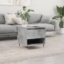 Concrete gray engineered wood coffee table 50x46x50 cm by vidaXL, Coffee table - Ref: Foro24-830900, Price: 42,66 €, Discount: %