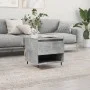 Concrete gray engineered wood coffee table 50x46x50 cm by vidaXL, Coffee table - Ref: Foro24-830900, Price: 42,27 €, Discount: %