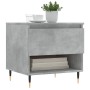 Concrete gray engineered wood coffee table 50x46x50 cm by vidaXL, Coffee table - Ref: Foro24-830900, Price: 42,66 €, Discount: %