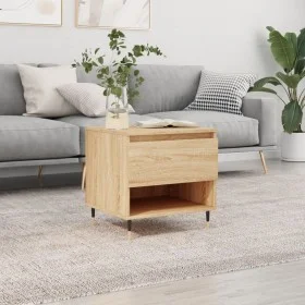 Couchtisch aus Sonoma-Eichenholzwerkstoff, 50 x 46 x 50 cm von vidaXL, Couchtisch - Ref: Foro24-830898, Preis: 35,94 €, Rabat...
