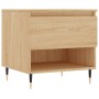 Sonoma oak engineered wood coffee table 50x46x50 cm by vidaXL, Coffee table - Ref: Foro24-830898, Price: 36,14 €, Discount: %