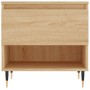 Sonoma oak engineered wood coffee table 50x46x50 cm by vidaXL, Coffee table - Ref: Foro24-830898, Price: 36,14 €, Discount: %