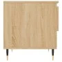 Mesa de centro madera de ingeniería roble Sonoma 50x46x50 cm de vidaXL, Mesas de centro - Ref: Foro24-830898, Precio: 36,14 €...