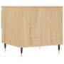 Mesa de centro madera de ingeniería roble Sonoma 50x46x50 cm de vidaXL, Mesas de centro - Ref: Foro24-830898, Precio: 36,14 €...