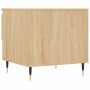 Mesa de centro madera de ingeniería roble Sonoma 50x46x50 cm