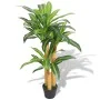 Artificial Dracaena plant with green pot 100 cm by vidaXL, artificial flora - Ref: Foro24-244451, Price: 52,93 €, Discount: %