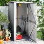 Gartenschuppen aus grau verzinktem Stahl, 118,5 x 97 x 209,5 cm von vidaXL, Schuppen - Ref: Foro24-150900, Preis: 159,25 €, R...