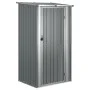 Gartenschuppen aus grau verzinktem Stahl, 118,5 x 97 x 209,5 cm von vidaXL, Schuppen - Ref: Foro24-150900, Preis: 159,25 €, R...