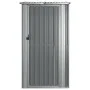Gartenschuppen aus grau verzinktem Stahl, 118,5 x 97 x 209,5 cm von vidaXL, Schuppen - Ref: Foro24-150900, Preis: 159,25 €, R...