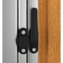 Cobertizo de jardín acero galvanizado marrón 118,5x97x209,5 cm de vidaXL, Cobertizos - Ref: Foro24-150902, Precio: 172,41 €, ...