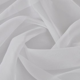 Tela blanca de voile, 1,45 x 20 m by vidaXL, Fabrics - Ref: Foro24-130760, Price: 49,84 €, Discount: %